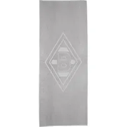 Borussia Mönchengladbach VFL Badetuch „Grey“ - Duschtuch mit Vereinslogo von Borussia Mönchengladbach, extrem saugstark und hautfreundlich, ideal für Fans und das tägliche Bad.