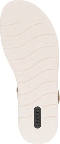 Remonte Damen D2058 Sandale, Metallic 39 EU - Wanderschuhe: Bequeme Sandale mit Lite 'n Soft Technologie, ideal für lange Sommertage und entspannte Wanderungen.