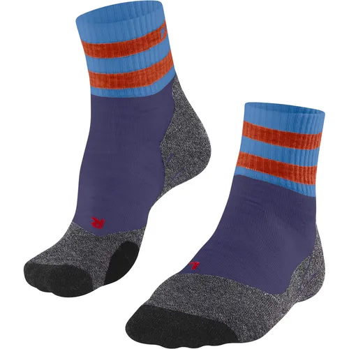 Falke Herren TK2 Explore Short Socken (Größe 44, blau) - Bequeme Trekking-Socken mit atmungsaktivem, elastischem Material, ideal für Outdoor-Aktivitäten und perfekten Sitz während des Tragens.