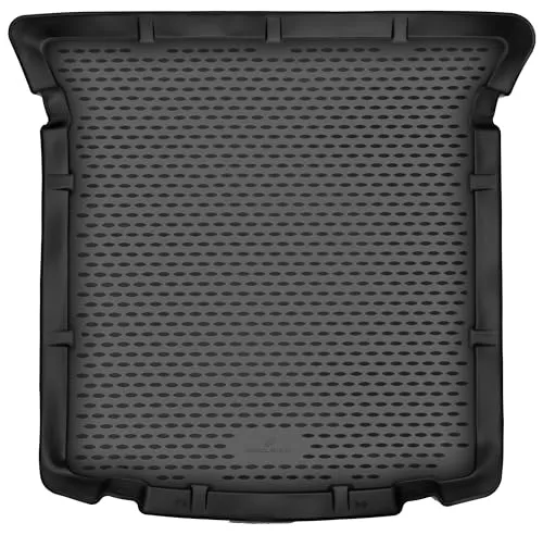 WALSER XTR Kofferraumwanne für VW Sharan (2010-Heute) - Kofferraummatten - 100% passgenaue und robuste Antirutschmatte aus strapazierfähigem TPE-Material, idealer Schutz für Ihren Kofferraum, wasserdicht und pflegeleicht.