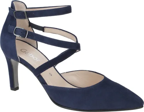 Gabor Riemchenpumps Damen 31373836323137 Blau 40 EU