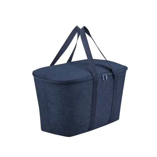 reisenthel coolerbag Twist Navy – Hochwertige Kühltasche für Picknick und Einkauf - Die elegante Kühltasche mit isolierender Innenfolie hält Ihre Snacks und Getränke lange kühl. Robustes Polyestergewebe und dicke Isolierung garantieren eine optimale Kühlleistung und einfache Reinigung.