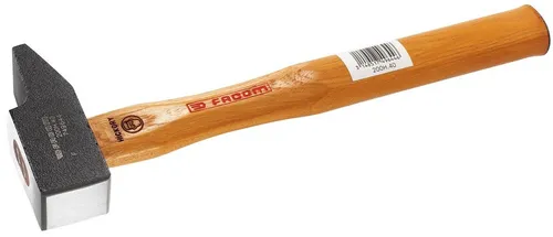 Schlosserhammer mit Hickory-Stiel 42mm - Hämmer mit dreifach gesicherter Stielaufnahme und optimaler Gewichtsverteilung für präzise Schläge und hohe Langlebigkeit.