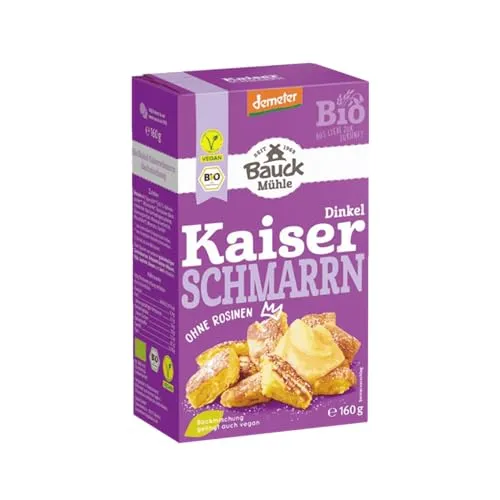 Bauckhof Demeter Backmischung Dinkel Kaiserschmarrn, 160 g von Bauck