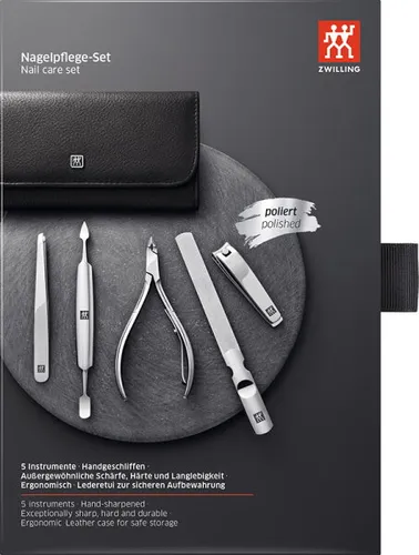 ZWILLING Maniküre Set 5tlg. in Schwarz von ZWILLING Beauty
