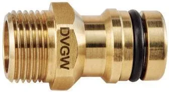 GEKA plus Gerätestecker Trinkwasser, MS DVGW VP550 AG G3/8