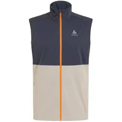 Odlo Zeroweight Warm Laufweste Herren - Hellgrau, Dunkelgrau, Größe L