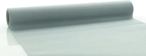 Sovie HOME Tischläufer in GRAU aus Linclass Airlaid, 40 cm x 4,80 m, 1 Stück, perforiert alle 30 cm, elegant, Einweg, Dekoration, Party, Buffet