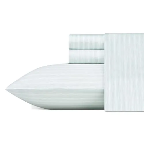 Produktbild Laura Ashley Bettwäsche-Set für Doppelbett, weiches Satin-Baumwoll-Bettwäsche-Set – schlank, glatt und atmungsaktiv, Heimdekoration, Schlafsaal-Essentials (Lottie Blue, Twin)