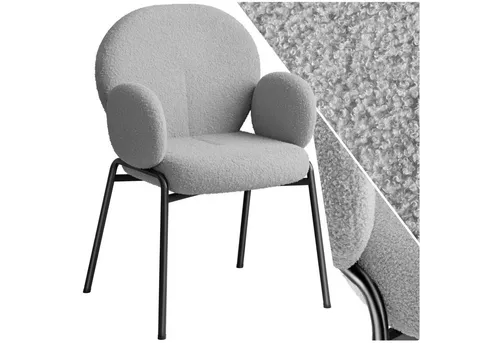 tectake Esszimmerstuhl mit weicher Schaumstoffpolsterung