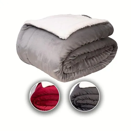 Komfortec Kuscheldecke 150x200 cm - Oeko-TEX zertifizierte Flauschdecke für alle Jahreszeiten, pflegeleicht und antistatisch – ideal für gemütliche Stunden im Wohnzimmer oder Schlafzimmer.