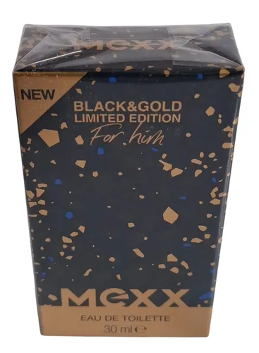 Mexx Black & Gold Limited Edition Man Eau de Toilette 30ml EdT Spray