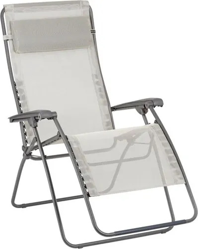 Lafuma Zero-Gravity-Relaxliege Rsxa Clip XL Batyline Iso - Liegen – XL-Format für maximalen Komfort im Freien, leicht und klappbar, ideal für entspannende Momente mit ergonomischer Rückenlehne und verstellbarer Kopfstütze.