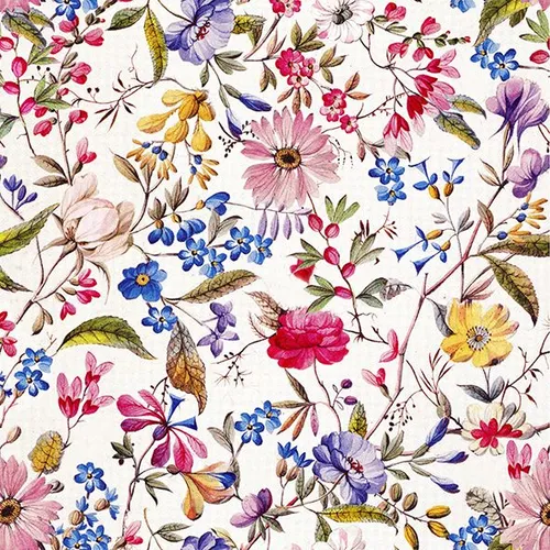 Braun & Company Servietten Motiv Florentina weiß 33 x 33 cm - 20er Pack