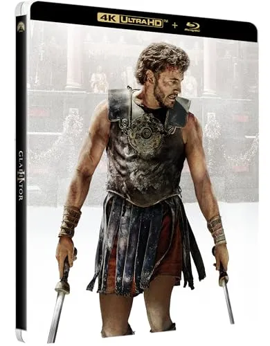 Gladiator II [4K Ultra HD Blu-Ray Bonus-Édition boîtier SteelBook]
