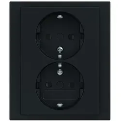 Busch-Jaeger Steckdosen Schwarz von Busch-Jaeger