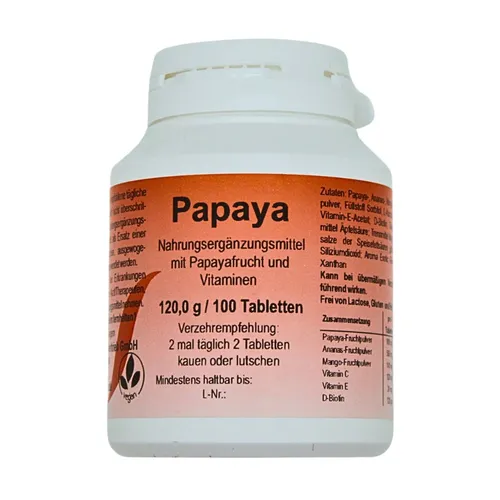 Papaya Kautabletten 100 St
