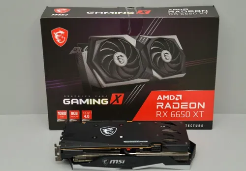 MSI Radeon RX 6650 XT GAMING X 8GB GDDR6 Grafikkarte NEU