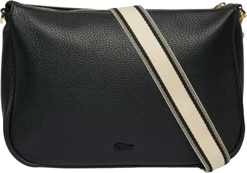 s.Oliver Umhängetasche Crossbody Bag in Grey Black von s.Oliver