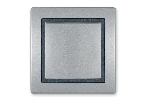 Aling Conel Lichtschalter Prestige Line Ein/Aus Schalter Silber (Packung), VDE-zertifiziert