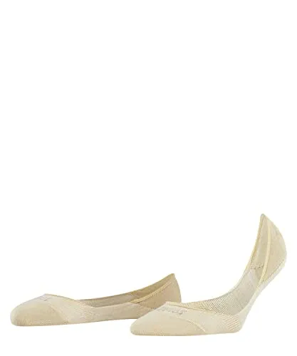 FALKE Damen Füßlinge Invisible Step Medium Cut W IN Baumwolle unsichtbar einfarbig 1 Paar, Beige (Cream 4011) neu - umweltfreundlich, 41-42