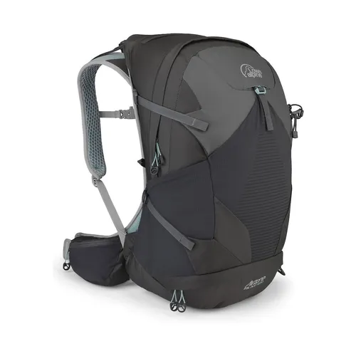 Lowe Alpine Airzone Trail Duo ND30 anthracite/graphene (AGR) S - Daypack für Damen mit 30 Litern Volumen, atmungsaktivem Airzone Tragesystem und integrierter Regenhülle - ideal für Wanderungen und Reisen.