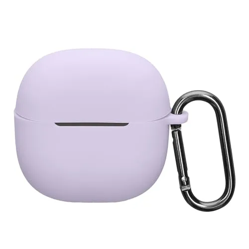 kwmobile Hülle kompatibel mit Xiaomi Redmi Buds 6 Lite Kopfhörer - Silikon Schutzhülle Etui Case Cover Schoner in Lavendel