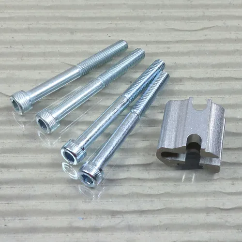 Weber Adapter mit M6 Schraube für EP-Kupplung - Fahrradanhänger-Adapter aus Aluminium und Stahl, ideal für sichere Befestigung und vielseitige Nutzung, passend für Unisex Kinder.