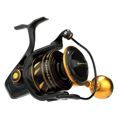 PENN Slammer IV Spinning 7500 Reel - Hochwertige Angelrolle - Angelrolle mit Vollmetallgehäuse und IPX6 Versiegelung, ideal für anspruchsvolle Angler, bietet herausragende Haltbarkeit und Leistung.