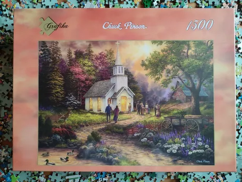 Puzzle - Strenght alone the Journey, Chuck Pinson - 1500 Teile - Grafika (00804)