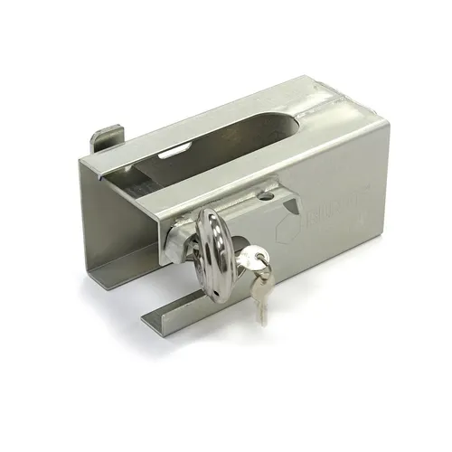 Sicherung Anhänger-Sicherung Safety Box Schloss Riegel von BÜNTE