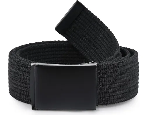 Ladeheid Stoffgürtel Herren Gürtel 120 cm (Gesamtlänge 130 cm) x 4 cm P10 (1-St)