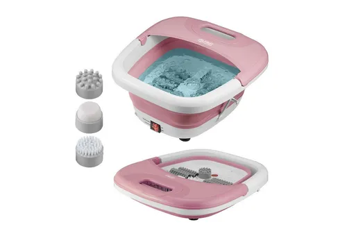 TZS FIRST AUSTRIA Fußmassagegerät - Faltbares Fußsprudelbad mit Heizung und Infrarotlicht, ideal zur Entspannung müder Füße nach einem langen Tag. Genießen Sie eine wohltuende Sprudelmassage bei maximalem Komfort.