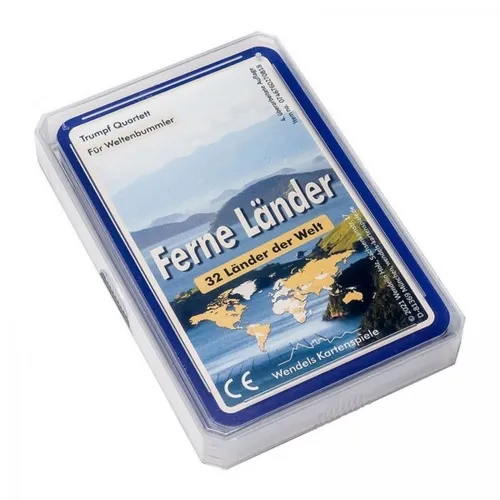 Ferne Länder Quartett - Trumpf Kartenspiel Gesellschaftsspiel Spiel