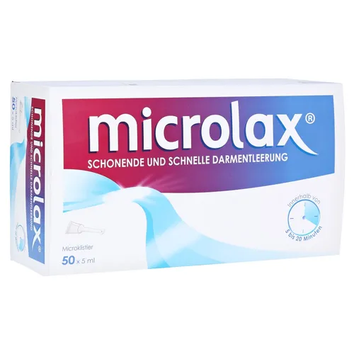 Microlax Klistiere 50 St von EMRAmed