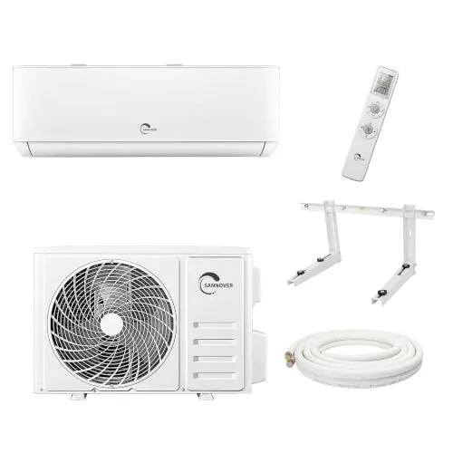 Wand-Split-Klimaanlage Inverter 3,4 kW / 12000 BTU Osmozra + Zubehör