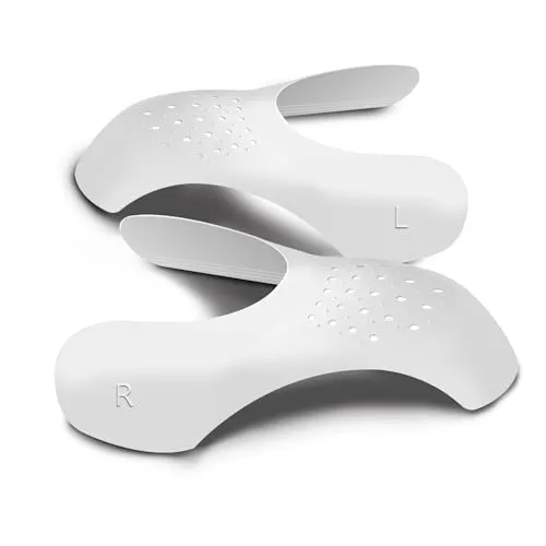 CuteHome Sportschuhe Schuhe Schilde, Schutz gegen Sneaker-Falten，Zehenbox-Faltenprävention，(Herren)