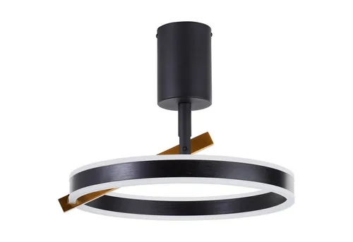 Brilliant LED Deckenleuchte Merida - Dimmbar und Fernbedienung - Moderne Deckenleuchte in elegantem Schwarz mit CCT-Funktion, dimmbar und über Fernbedienung steuerbar. Ideal für stilvolle Wohnräume.