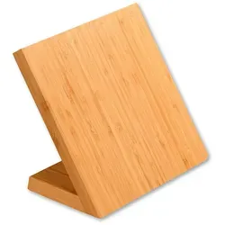 Kesper Messerblock, Eiche, Holz, Bambus, 23x20x13 cm, FSC 100%, magnetisch, Kochen, Küchenmesser, Messersets