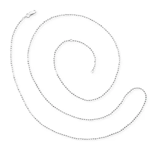 Heartbreaker Kette ohne Anhänger Kugelkette Silber 1.8 mm