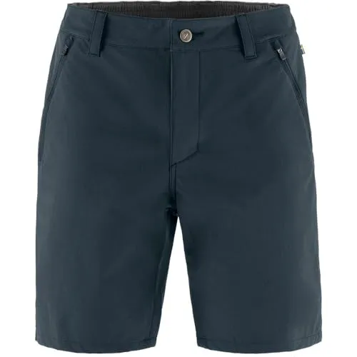 Fjällräven Herren Abisko Trail Stretch M Shorts - Herren Outdoor Shorts aus strapazierfähigem Stretchmaterial für optimalen Komfort und Bewegungsfreiheit. Ideal für Abenteuer in der Natur, nachhaltig produziert ohne PFAS.