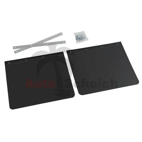 Universal Schmutzfänger Spritzlappen Set 35x30cm LKW Anhänger hinten vorn Schutz