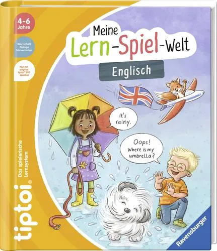 Ravensburger 49289 tiptoi Meine Lern-Spiel-Welt: Englisch von Ravensburger