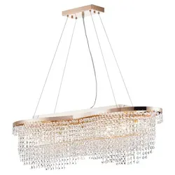 Maytoni Kronleuchter Gold, Vintage Oval 93.3x28x24 cm in gold von Maytoni