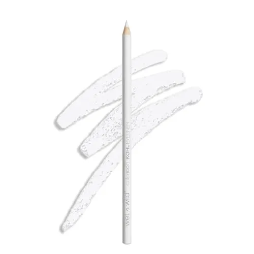 Wet n Wild, Color Icon Kohl Eyeliner Pencil, Eyeliner und Stift für ein Augen-Make-up mit Intensiv pigmentierten Effekt, weiche, cremige Formel und leichte Handhabung, You're Always White!