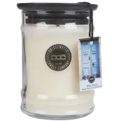 Bridgewater Candle Small Jar Blue Door 250 g - Duftkerze im kleinen Glas, sorgt für eine entspannende Atmosphäre mit einem frischen, einladenden Duft.
