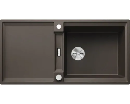 BLANCO ADIRA XL 6 S Granitspüle - Moderne Granitspüle für 60 cm breite Unterschränke mit XL-Becken und praktischer Klappmatte – ideal für Küchen mit hohem Komfort und einfacher Reinigung.