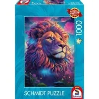 Löwe im Farbenwind, Puzzle 1000 Teile