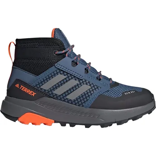 adidas Terrex Trailmaker Mid RAIN.RDY Hiking Shoes - Wasserdichte Wanderschuhe in Wonder Steel Grey, leicht und ideal für jedes Abenteuer