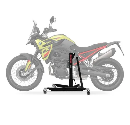 ConStands Motorradheber CS Power Classic-Zentralständer für BMW F 900 GS/Adventure - Wagenheber für schnelles Aufbocken von Motorrädern, ideal für Service und Reparatur. Hohe Stabilität und Korrosionsschutz, perfekt für Werkstätten und Garagen.